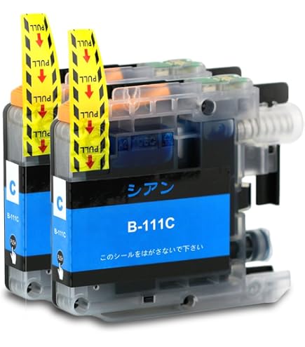 Amazon.co.jp: ブラザーLC111インク (LC111C LC111M LC111Y各2本) (全